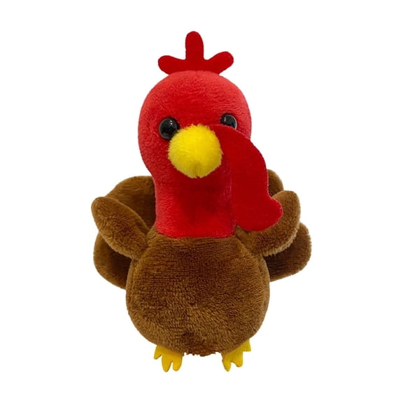 Turkey Plush Toys Huggable Cushion Cuddly Pillow Cushion Stuff Dolls Plush Plushie Must Have Cute Toy For Holidays Stuffed Animals Valentine'S Day/Birthday/Holiday Red