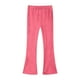 thumbnail image 2 of Pantalones largos para niños, pantalones largos, pantalones acampanados para niños, pantalones de punto acanalado para niñas, pantalones elegantes y cómodos con varios colores, pantalones de poliéster, 2 of 6