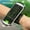 Black, variant on LNKOO Cell Phone Sports WristBand 180° Rotating Holder Cover For Running Jogging Gym