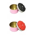 thumbnail image 1 of 2Pcs Pin Cushion with Storage Case for Home Sewing Tools Black Red Zulema  Alfiletero de costura, 1 of 8