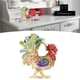 thumbnail image 5 of Caja de baratijas de gallo ANGGREK Joyero Compacto Portátil de Metal de Colores Vivos, 5 of 7