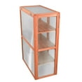 thumbnail image 5 of Leisure Season - 30" x 16" x 43" - Medium Brown - Mini Wooden Greenhouse, 5 of 5