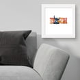 thumbnail image 4 of Gallery Pops Disney Lilo & Stich (2025) - Vintage Hawaiian Stitch Text Wall Art, White Framed Version, 12" x 12", 4 of 5