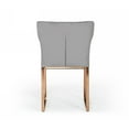 thumbnail image 5 of Gray Rosegold Velvet Dining Chair, 5 of 7