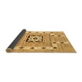 thumbnail image 2 of Ahgly Company Indoor Square Abstract Brown Modern Area Rugs, 8' Square, 2 of 4