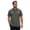 Army Green, variant on Men's Performance Striped Polo Shirt UPF 50+ Wicking 4-Way Stretch Sport Top Navy XXL