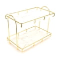 thumbnail image 3 of Metal Storage Shelf Rack, Bathroom Countertop Rack Rust Proof 20 Lb Capacity  For Home For Hotel, 3 of 8