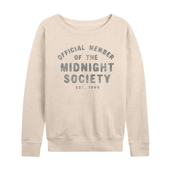Are You Afraid Of The Dark? - Midnight Society - Women's Lightweight French Terry Long Sleeve Shirt