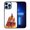 Cafe Terrace At Night Van Gogh, variant on FINCIBO Soft Rubber Protector Cover Case for Apple iPhone 13 Pro Max 6.7" 2021 (NOT FIT Apple iPhone 13 mini 5.4" 2021/iPhone 13 Pro 6.1" 2021/iPhone 13 6.1" 2021), The Starry Night Moon Van Gogh