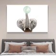 thumbnail image 4 of Cute Baby Elephant Blowing Balloon Canvas Poster Bedroom Decor Sports Landscape Office Room Decor Gift,Frame-style,16x24inch(40x60cm), 4 of 8