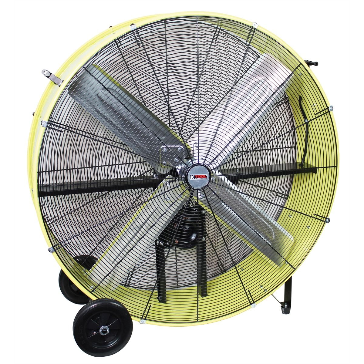 42" Belt Industrial Drum Fan Safety Yellow