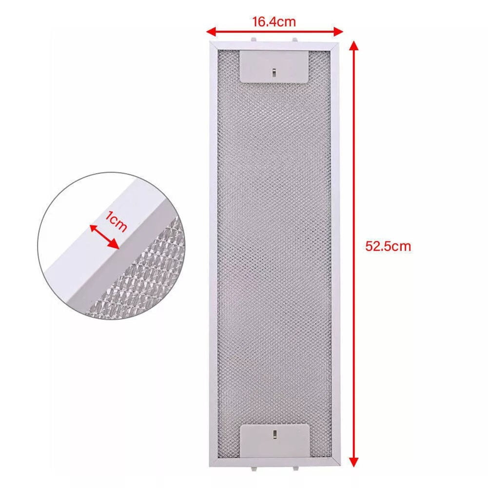 2X Range Hood Filters Replacement For Iag9Se4 Rs6W Rsfr8S Rs6S 525 X 162Mm Range Hood Accessories Cleaning Replacement Part