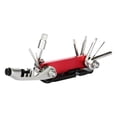 thumbnail image 2 of Bike Repairing Set 15 In 1 Portable Cycling Mechanic Folding Screwdriver Professional Repair Tool Chain Rivet Extractor Folding Hexagonal Socket Wrench Red, 2 of 9