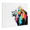 thumbnail image 2 of Stupell Industries Contemporary Lion On Air Headphones Canvas Art, 20 x 16, by Svetlana Aleynikova, 2 of 8