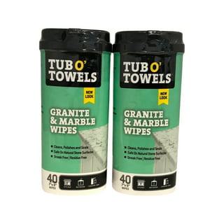 Tub O' Towels Heavy Duty Cleaning Wipes, Refill Pack for 90-Count Canister, 10 x 12