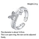 thumbnail image 3 of Anillos para mujer, regalos para mujer, moda, abierto, moderno, aleación, anillo de moda para mujer., 3 of 5
