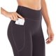 thumbnail image 2 of Pantalones de yoga para mujer con bolsillos, cintura alta, pantalones de entrenamiento para mujer, pantalones de trabajo, pantalones de vestir Zhivalor CZMR-HY201-11, 2 of 6