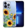 thumbnail image 1 of WIRESTER Soft TPU Clear Case Slim Protective Cover for Apple iPhone 13 Pro Max 6.7" 2021, Sunflowers Flowers, 1 of 3