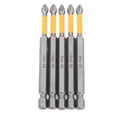 thumbnail image 2 of Ensemble de Bits pour Pilote d'Impact, 5 Pcs Bits pour Maintenance Industrielle, 2 of 8