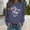 Navy, variant on FUNUONY Womens Sweatshirts Women's Valentine's Day 3 Love Hoodless Hoodie Sweatshirt for Women Womens Long Sleeve Tops Pink S