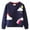 Z821 Dark Blue, variant on Toddler Girls Sweatshirts Kids Baby Spring Fall Animal Print Cotton Casual Crew Neck Long Sleeve Pullover Sweater Shirt Clothes for Girls Size 1-2T