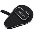 thumbnail image 2 of 2X HUIESON One Piece Professional Ping Pong Case Cover with Balls Bag or Table Tennis Rackets Bat Bag Oxford(Black), 2 of 8