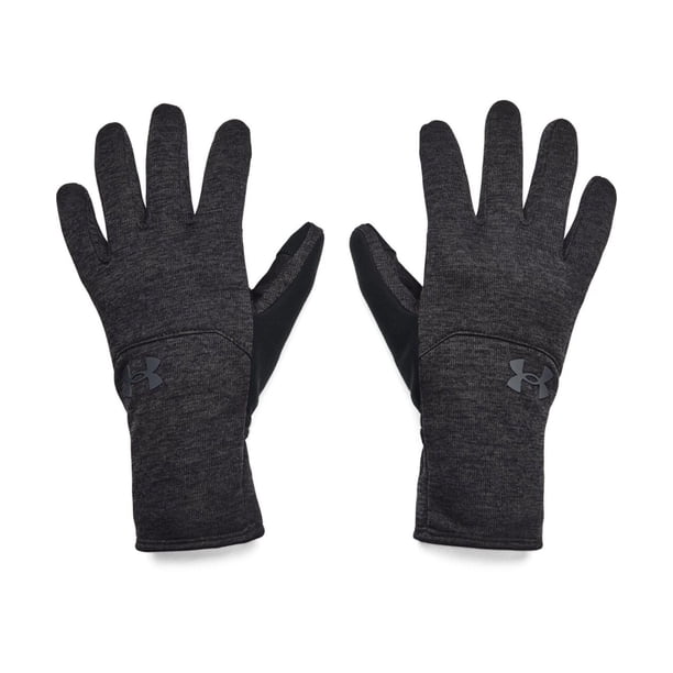 Guantes Under Armour Storm Fleece para Hombre en Negro/Gris Oscuro