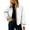 White_#08, variant on Nokdvo Trendy Jackets for Women Trendy Plaid Collar Zipup Casual Jackets Lapel Snap Button Single Breasted Outerwear with Pockets,Blue XL