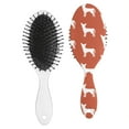thumbnail image 2 of Adorable Dog-Themed Print Comb - No-Pull Comfort for Daily Brushing, 2 of 5