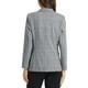 thumbnail image 3 of BLAZERS CHIC PARA MUJER INSPIRADOS, Con solapa muesca, de manga larga, con un botón, en cuadros negros y blancos, talla M, 3 of 6