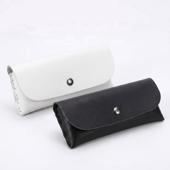 Sunglasses Storage Box Dual Pack Anti-Scratch Glasses Organizer for Car Sun Visor Use