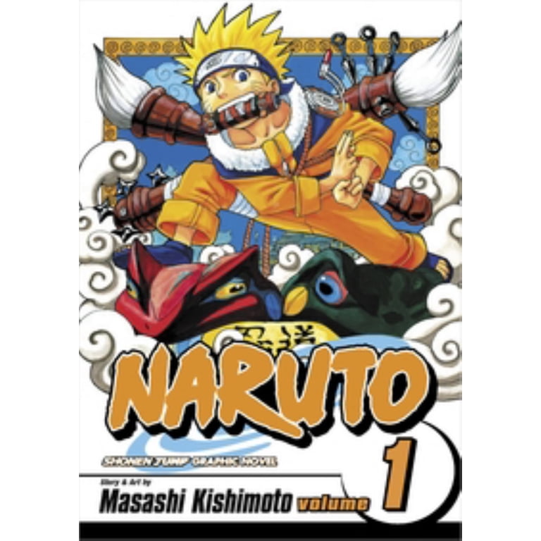 Masashi Kishimoto, Naruto, Vol. 1, Uzumaki Naruto Book 1 - Walmart.com