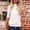 White, variant on Women Solid Color Shirt 3/4 Sleeve High Neck Turtleneck Slim Fit Plain Daily Wear Summer Breathable Soft Tee Comfort Casual Top