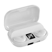 Findtime X57white Bone Conduction Wireless In Ear Earbuds, White