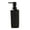 Q-088 Black, variant on Q-088 Black Black Glass Soap Dispenser 350Ml Refillable Pump For Bathroom #F45k9