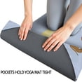 thumbnail image 3 of Colorful Funny Dachshund Hot Yoga Mat Towel Non Slip for Hot Yoga - Quick-Drying Yoga Mat Cover with 4 Corner Pockets with Travel Bag - Hot Yoga Towel Non Slip 74"x26", 3 of 6
