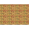 thumbnail image 1 of Ahgly Company Machine Washable Indoor Rectangle Transitional Yellow Area Rugs, 7' x 9', 1 of 7
