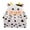 White, variant on Lipstore Kids Foldable Sofa Cartoon Children Sofa Bed for Living Room Bedroom Nursery White