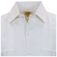 thumbnail image 2 of Manchester Guayabera Regular Fit  Blanco, M Manchester 3243B, 2 of 4
