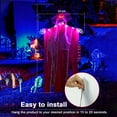 thumbnail image 4 of Halloween String Lights Motion-activated Witch Hanging Lamp Voice-activated Witch Lantern Halloween Costume Decoration Lights Scary Sound Effects Lamp Witch-themed Halloween, 4 of 8