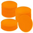 thumbnail image 1 of Carpet Circles IKAYAS, 60 unidades, manchas de nailon de 10 cm, color naranja, 1 of 5