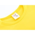 thumbnail image 5 of Lilax Camiseta Básica De Manga Corta Con Cuello Redondo Para Bebé Niña 12-18 Meses Amarillo, 5 of 5