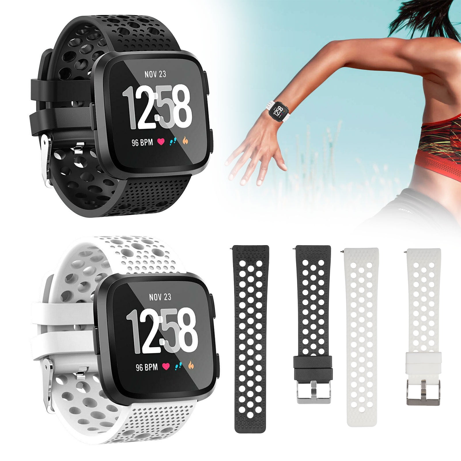 fitbit versa lite bands walmart