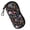 Black Floral, variant on Fintie Glasses Case with Carabiner, Ultra Light Portable Neoprene Zipper Sunglasses Soft Case, Glittering Marble