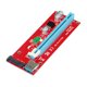 thumbnail image 4 of Tarjeta elevadora PCI-E Tarjeta extensora de interfaz de alimentación SATA de 15 pines Adaptador USB 3.0 PCI-E 1x a 16X Inevent EL001391-00, 4 of 7