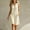*Beige, variant on Women's Striped Sleeveless V Neck Button Down Romper Short,Casual Summer Short Jumpsuit with Pockets Gray,Women's Plus M