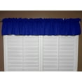 thumbnail image 3 of Solid Poplin Window Valance 58" Wide Royal Blue, 3 of 4