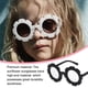 thumbnail image 4 of Qarigey Gafas para niños Gafas de girasol Adorables Accesorios de ropa de moda Estilo para protección de ojos Negro Blanco Plata Type3 NO3, 4 of 6