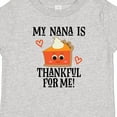 thumbnail image 4 of Inktastic Thanksgiving Nana Thankful for Me Boys or Girls Baby T-Shirt, 4 of 5