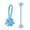Blue, variant on Reusable Silicone Ties 2026 Upgrade Data Organizer for Flexible Cord Management and Multipurpose Fastening Solution